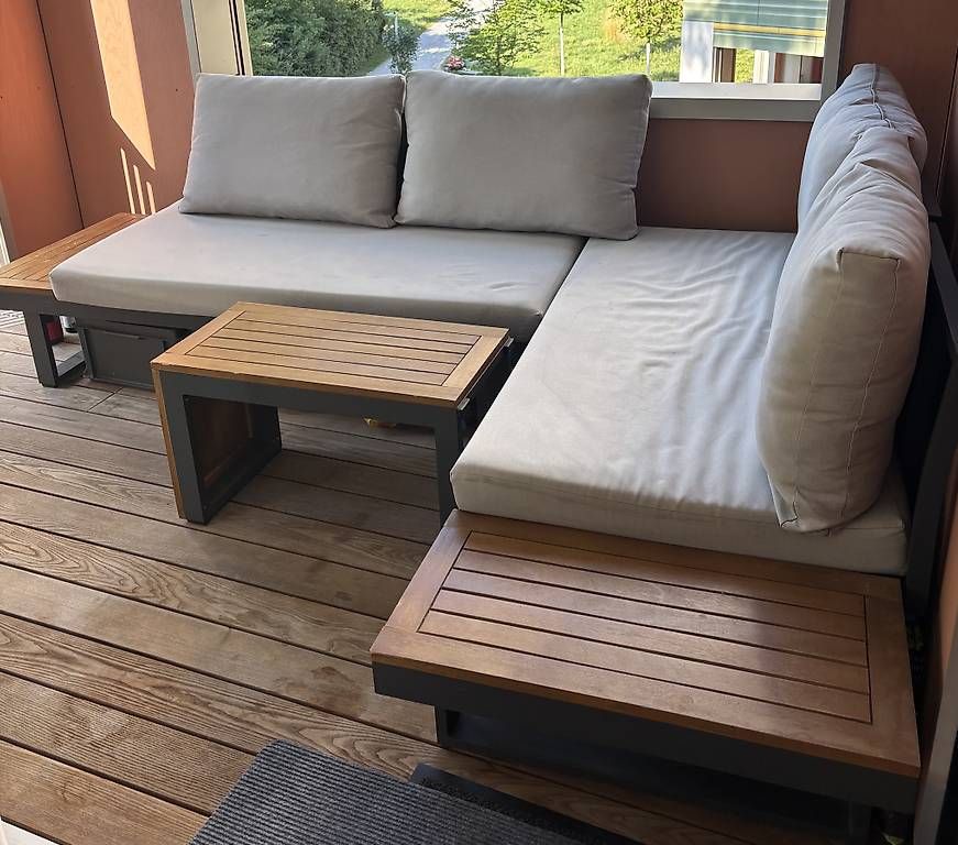 Divani: Garten- / Balkonmöbel Lounge Set variabel zusammenstellbar – Usato da Zürich venduto da roo_8xd6 2