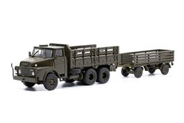 Henschel LKW HS3-14 mit Infanterieanhänger Armee ACE H0 1/87