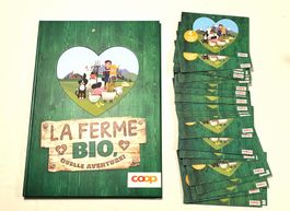 🌱 Album COOP La Ferme Bio 2016 180 autocollants