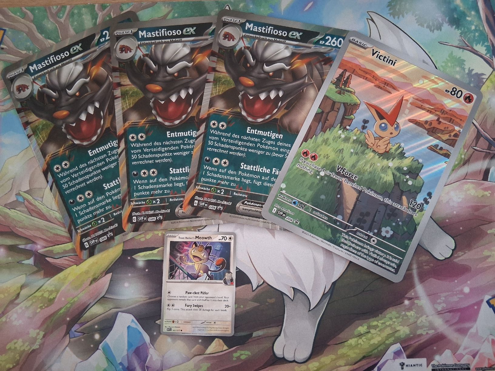 Pokémon Cartes à collectionner: POKEMON Gross Karten 4 Stück – D'occasion à Luzern par borschtel