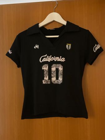Damen Polo-Shirt Schwarz „California 10“ Gr. L