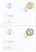 SBK D Xlll 1-2 FDC einzeln