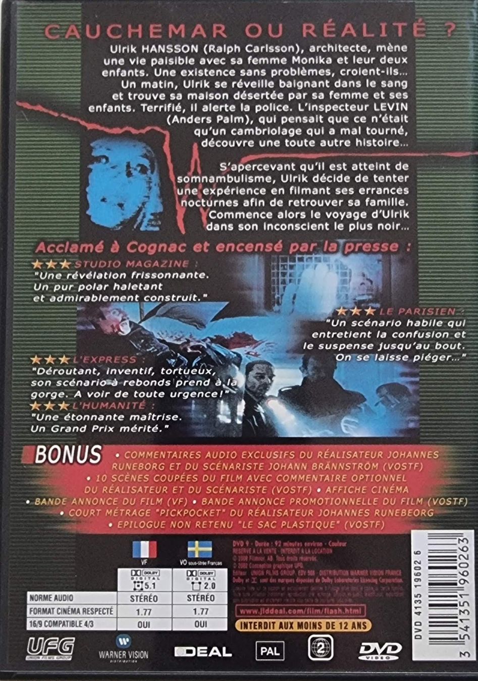 Tutti i DVDs: Sleepwalker (2000) – Usato da La Tour-de-Peilz venduto da Resize 1