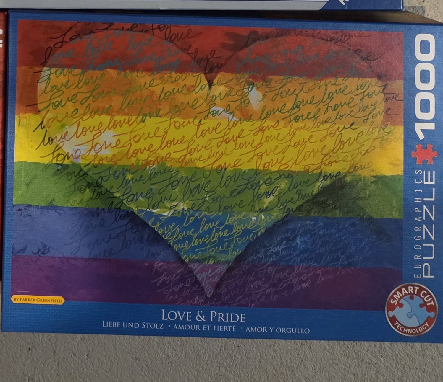Puzzles: Puzzle Love & Pride 1000 Teile neuwertig – Gebraucht aus Root von dam_2kmy