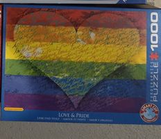 Puzzle Love & Pride 1000 Teile neuwertig