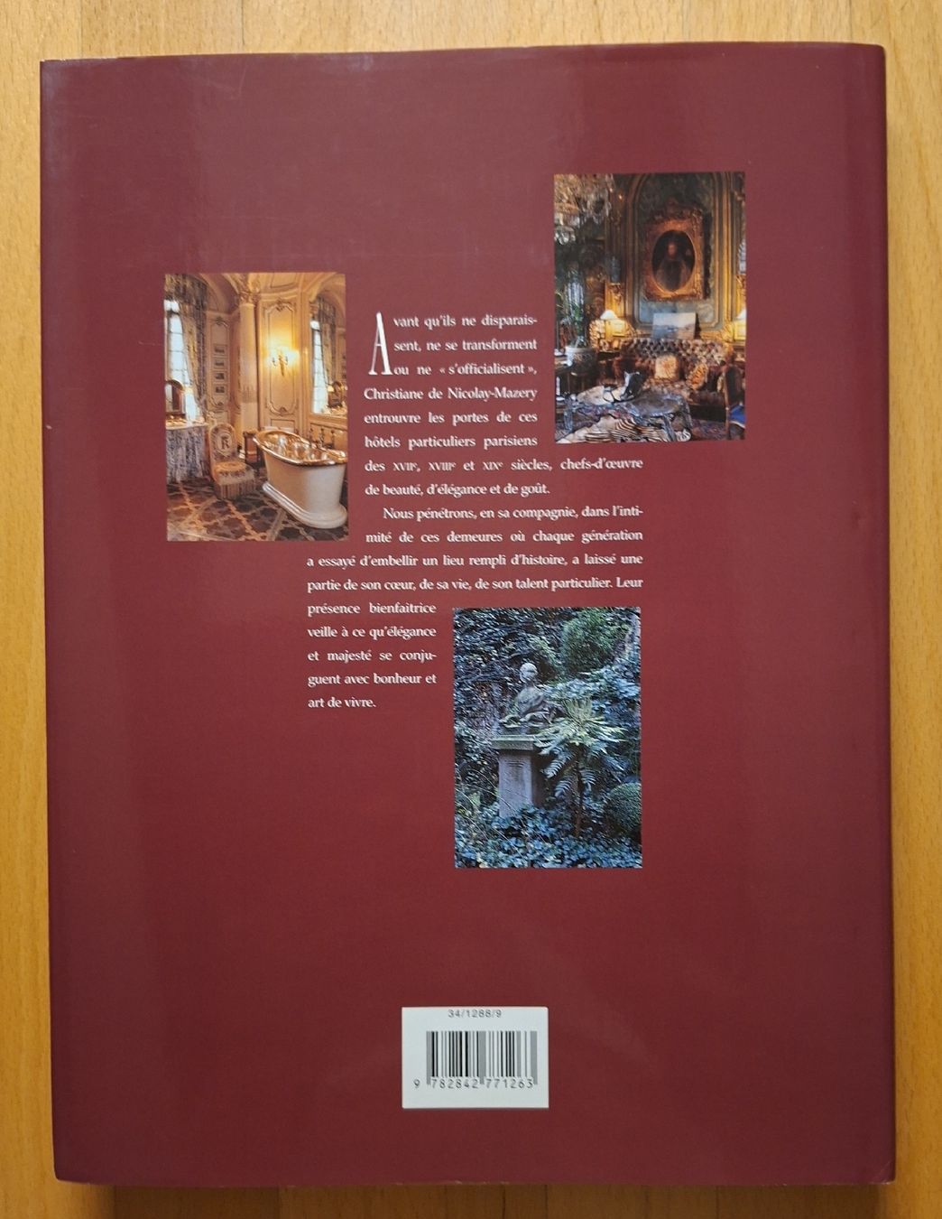 Livres: Visite Privée  Hotels Particuliers de Paris  – Neuf (Voir description) à Niederglatt ZH par Siegfried67 1