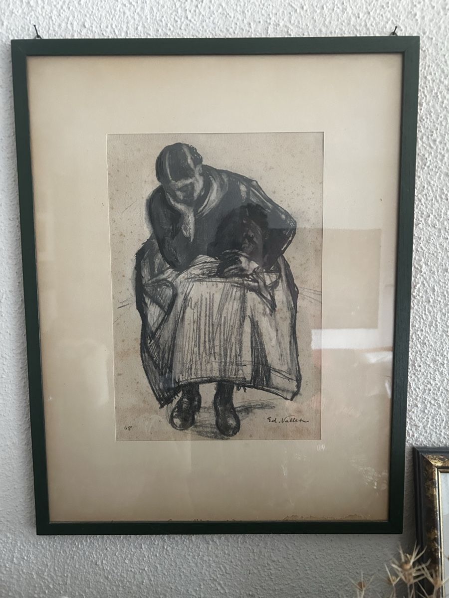 Foto & Immagini: Edouard Valloton Bild gerahmt, einmalige Chance! – Usato da Zürich venduto da Mirjamwyler