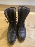 Winterstiefel Leder warm gefüttert 37
