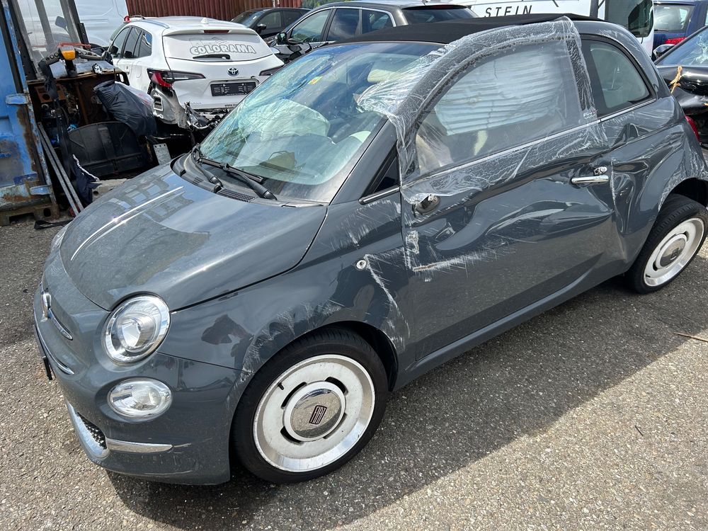 Fiat 500 unfall