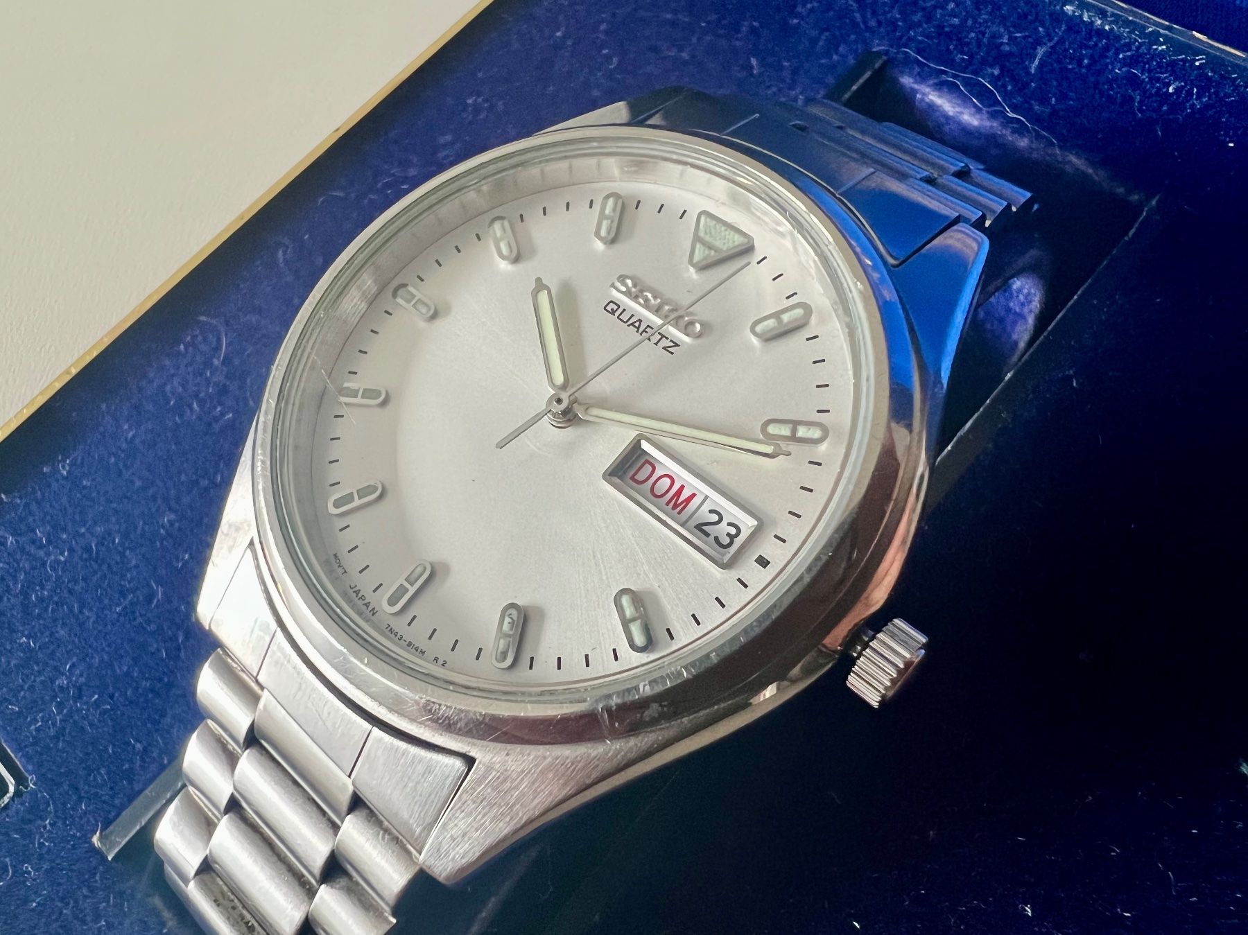 Seiko Montres: SEIKO Quartz Ref. 7N43-9041, with original box, mid 90‘s – D'occasion à Le Mont-sur-Lausanne par LycaGallery 1