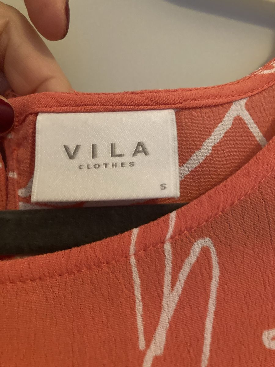 Vila Camicette: Vila Bluse, coral/weiss, Gr. S – Usato da Schlieren venduto da cotopaxi06 3