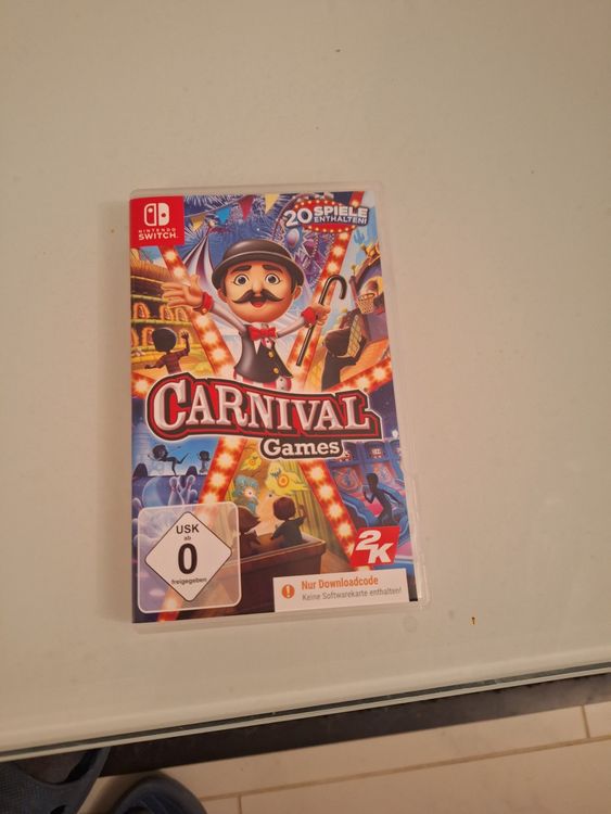 Carnival games nintendo switch code in a box kaufen auf ricardo