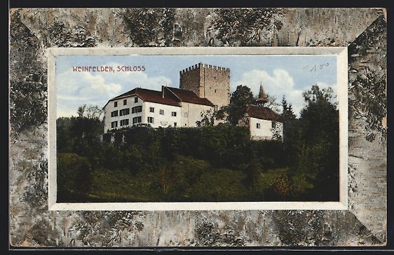 Cartes postales: AK Weinfelden, Blick zum Schloss, 1916 – D'occasion à Berlin par bartko-reher