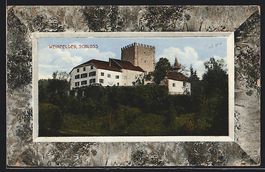 AK Weinfelden, Blick zum Schloss, 1916