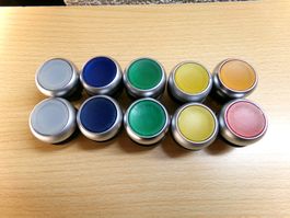 10St. Taster diverse Farben