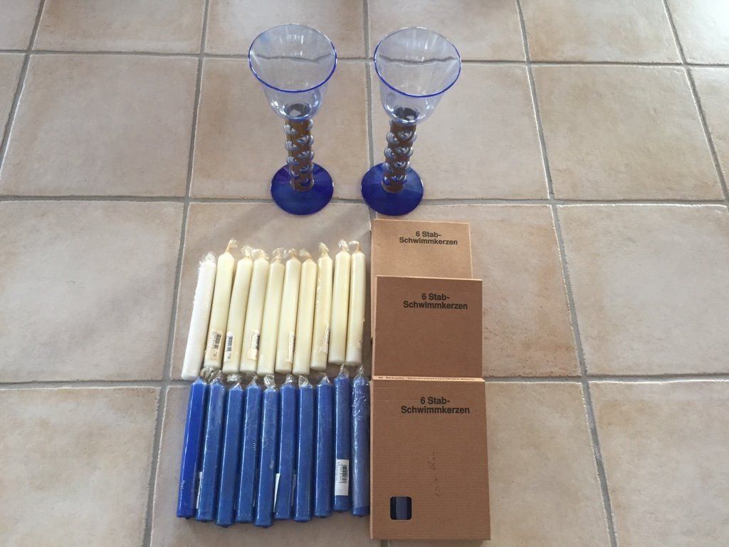 Portacandele: Designer Schwimmkerzen Halter +38 Kerzen – Usato da Beatenberg venduto da nonnkari