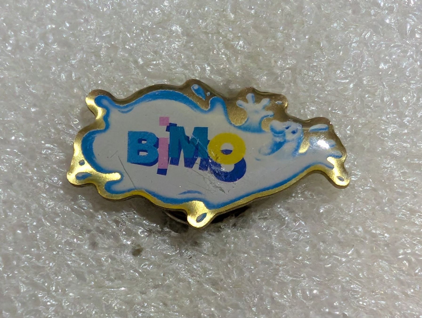 Placchette & Badge: Ansteckpin 201: Bimo – Usato da Oppligen venduto da Pin-Fall-Shop