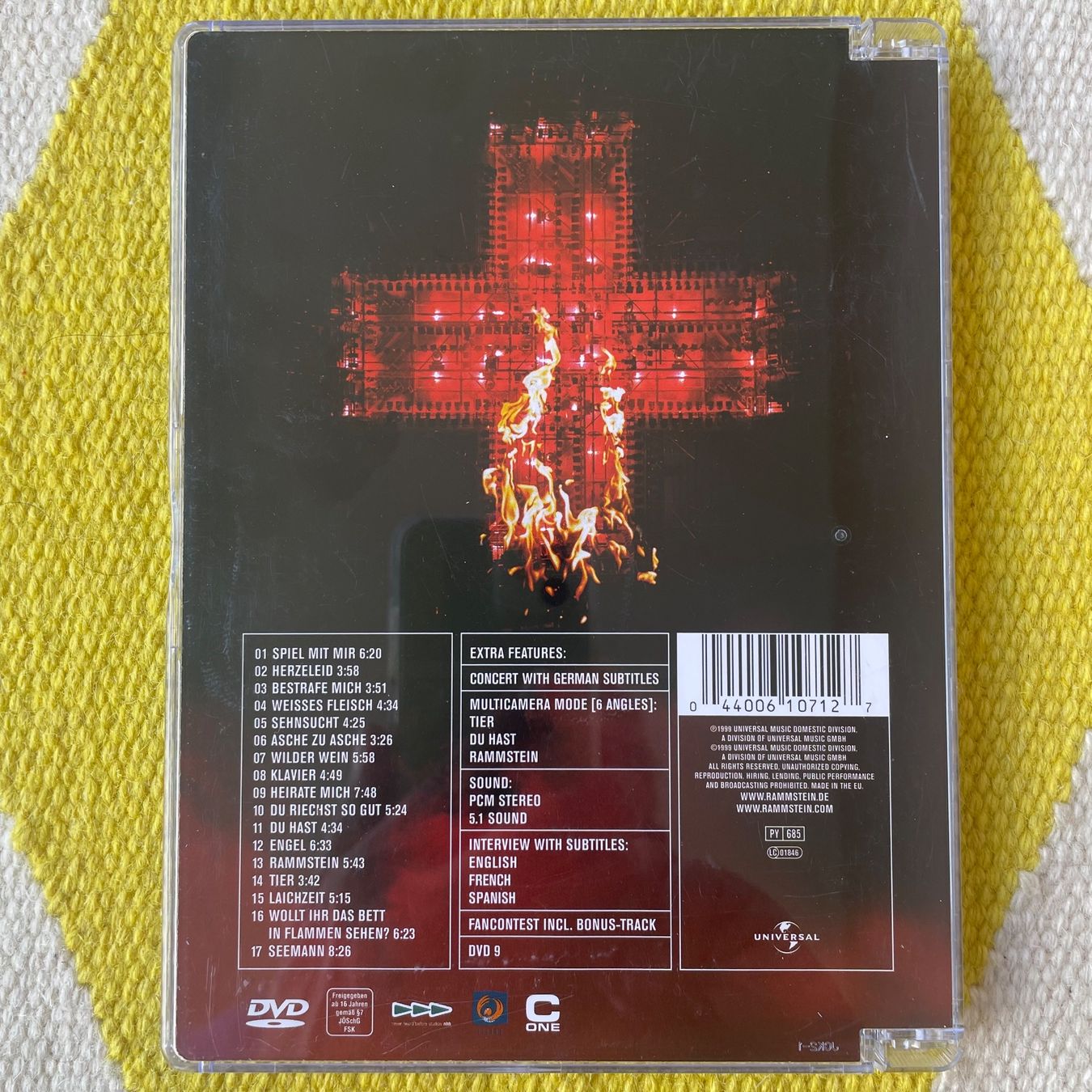 Tutti i DVDs: RAMMSTEIN-DVD LIVE AUS BERLIN – Usato da Rorschacherberg venduto da CD-Roli 1