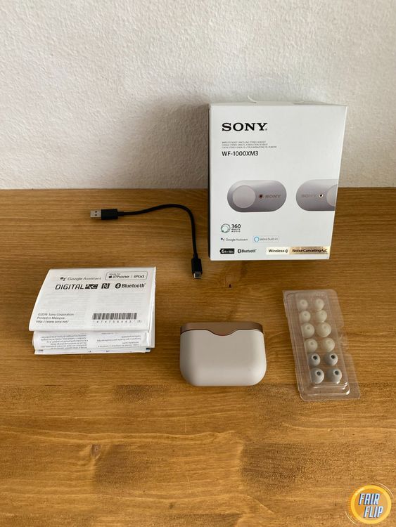 Sony Kopfhörer: Sony WF-1000XM3 Wireless Kopfhörer – Gebraucht aus Luzern von fairflip