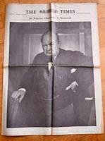 The Times 1965 – Winston Churchill Memorial Sonderausgabe