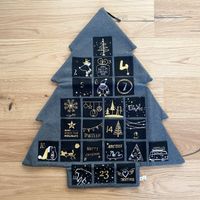 Adventskalender zum Befüllen - Weihnachtsbaum Design !