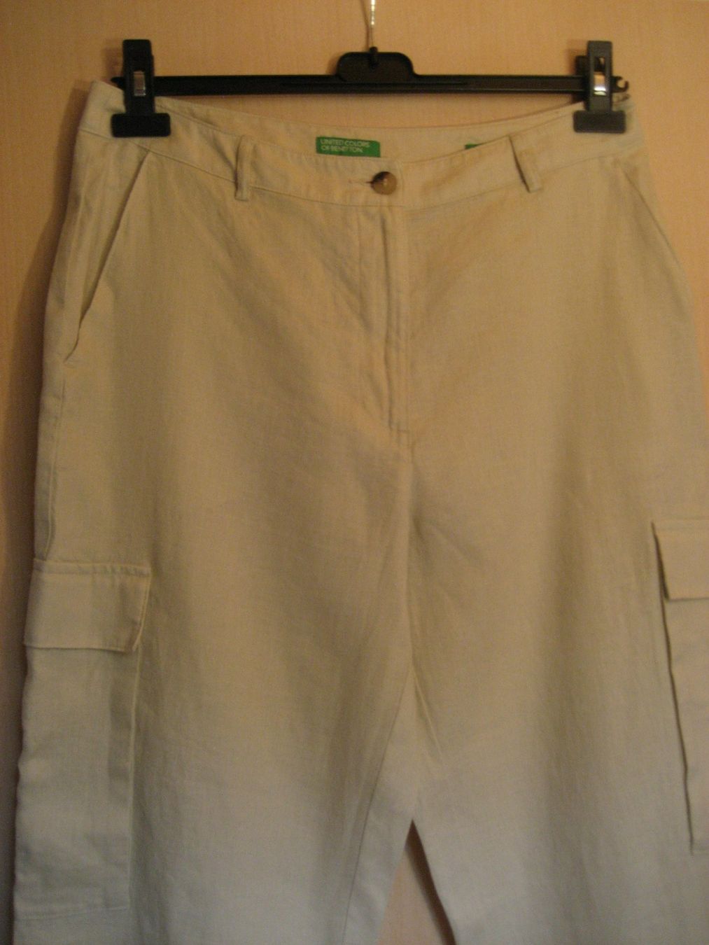Benetton Hosen: Pantalon lin Benetton taille 40CH – Neu (gemäss Beschreibung) aus Delémont von marryb 1