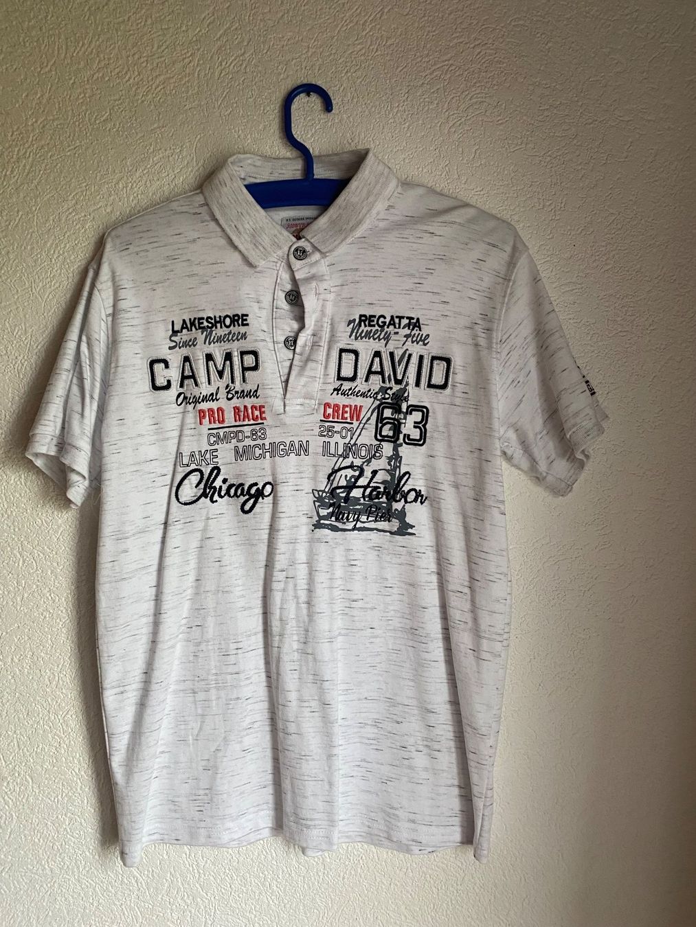 Camp David Magliette Polo: Camp David Poloshirt – Usato da Wilderswil venduto da Guru28