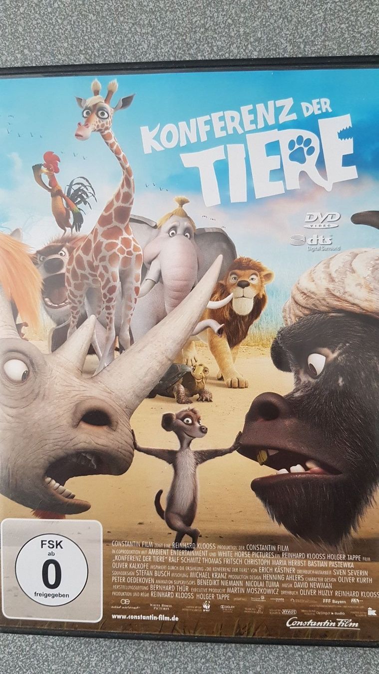 Tutti i DVDs: DVD Konferenz der Tiere – Usato da Oetwil am See venduto da fineli2
