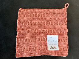 Waschlappen selbstgestrickt