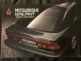 Mitsubishi Galant 5-Door Hatchback Verkaufsprospekt 1989