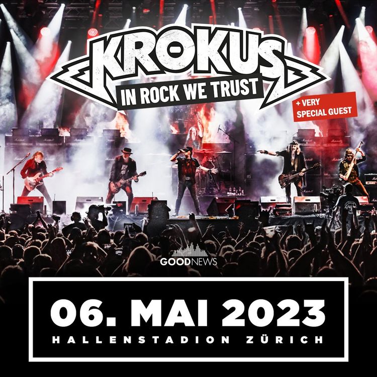 2x Krokus Tickets 06.05.2023 im Hallenstadion Kaufen auf Ricardo