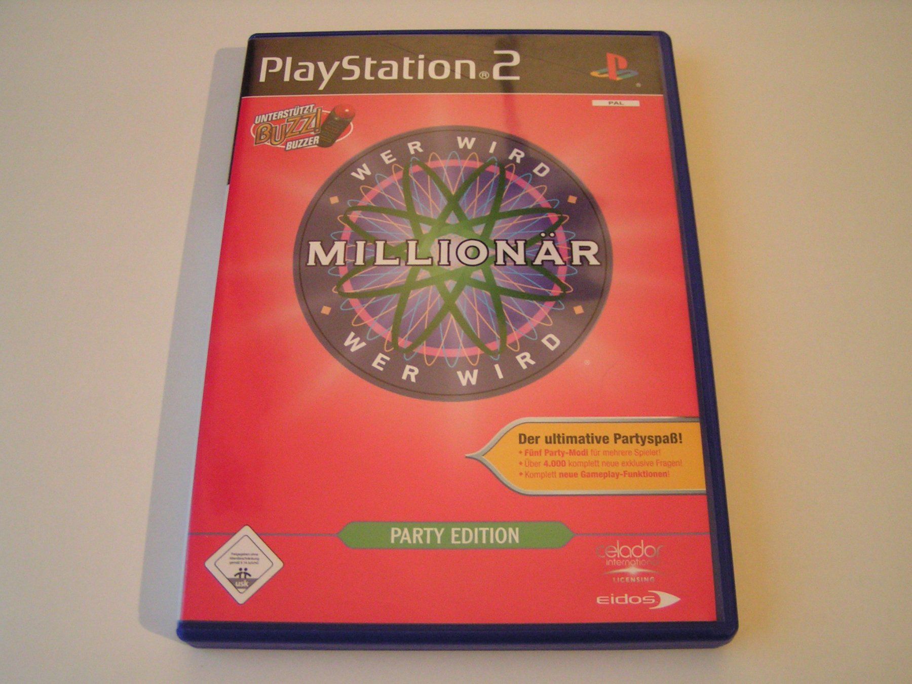 Sony Giochi: Wer wird Millionär - Party Edition - PS2 - Top Zustand! – Usato da Pfungen venduto da Himbogame
