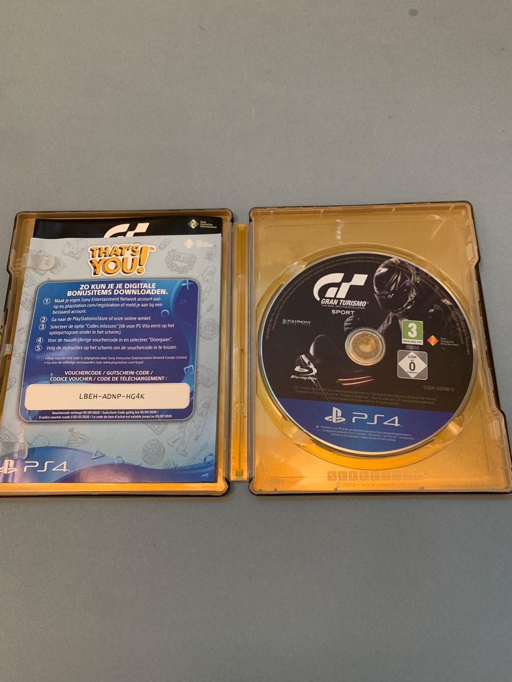 Sony Giochi: PS4 / Gran Turismo Sport – Usato da Kölliken venduto da sergesellsretro 4