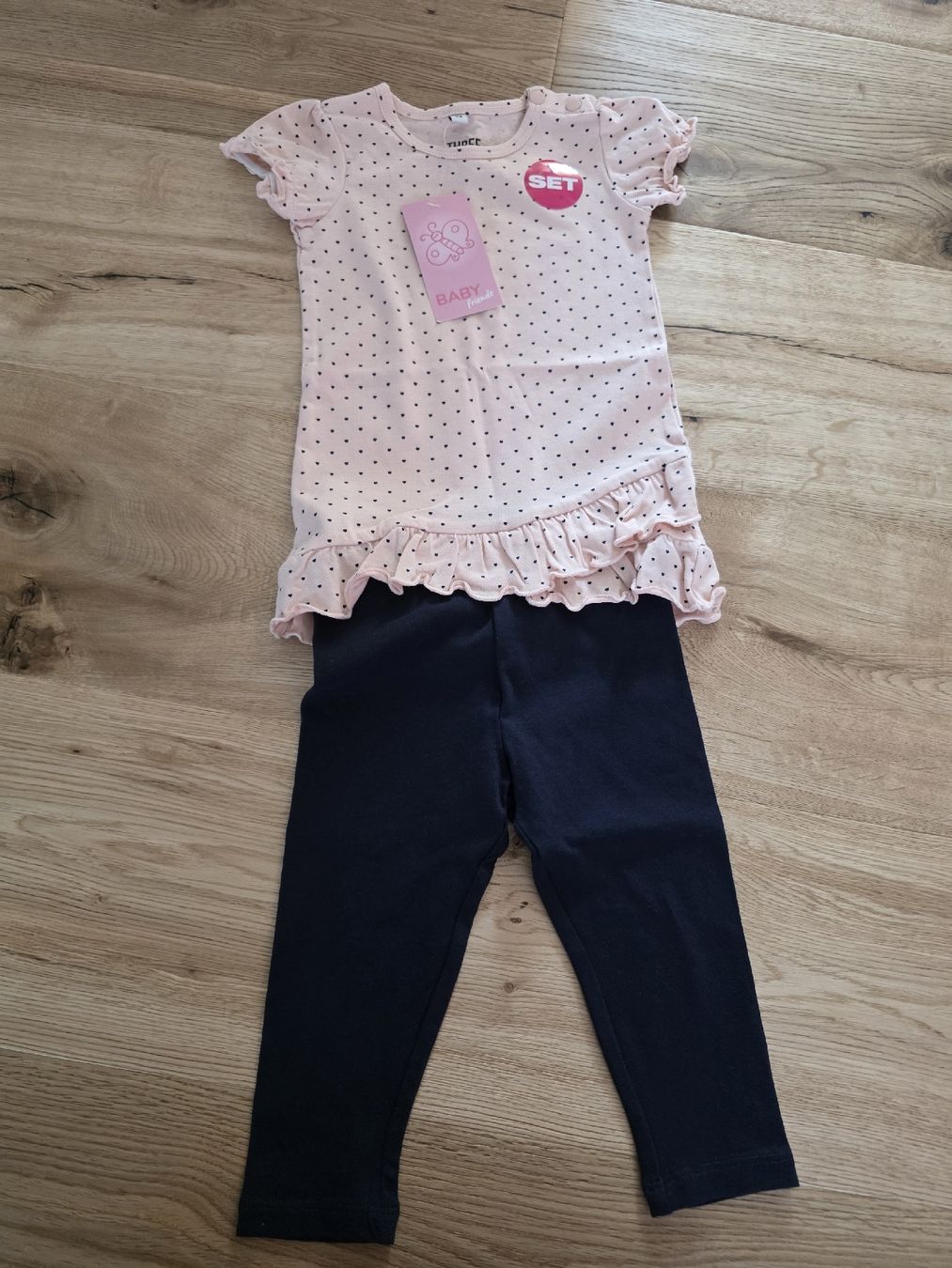Lotti & Set di vestiti: Neues, süsses 3-teiliges Mädchenkleider-Set, Grösse 74 – Nuovo e nell'imballaggio originale da Toffen venduto da ver_x68f 5