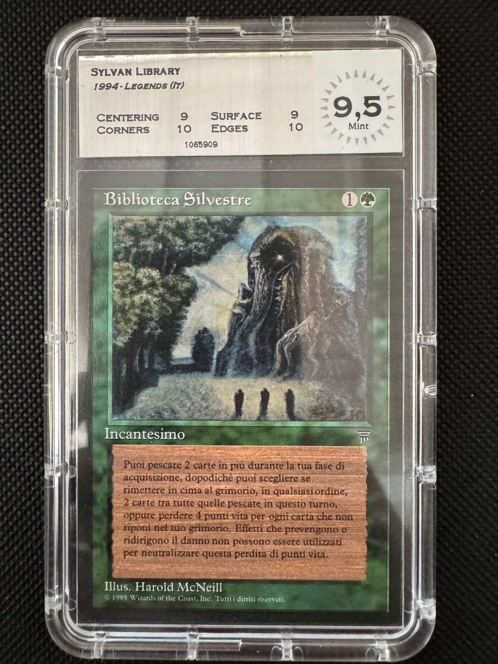Magic The Gathering Carte collezionabili: Sylvan Library apraised 9.5 – Usato da Bramois venduto da RicardoFernandes