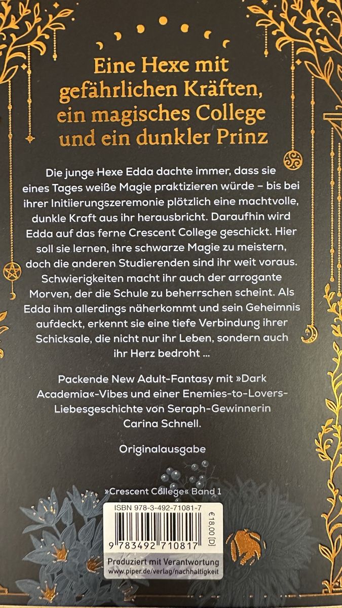 Libri: Her Dark Power - Carina Schnell – Usato da Schönenwerd venduto da palaceofwords 2