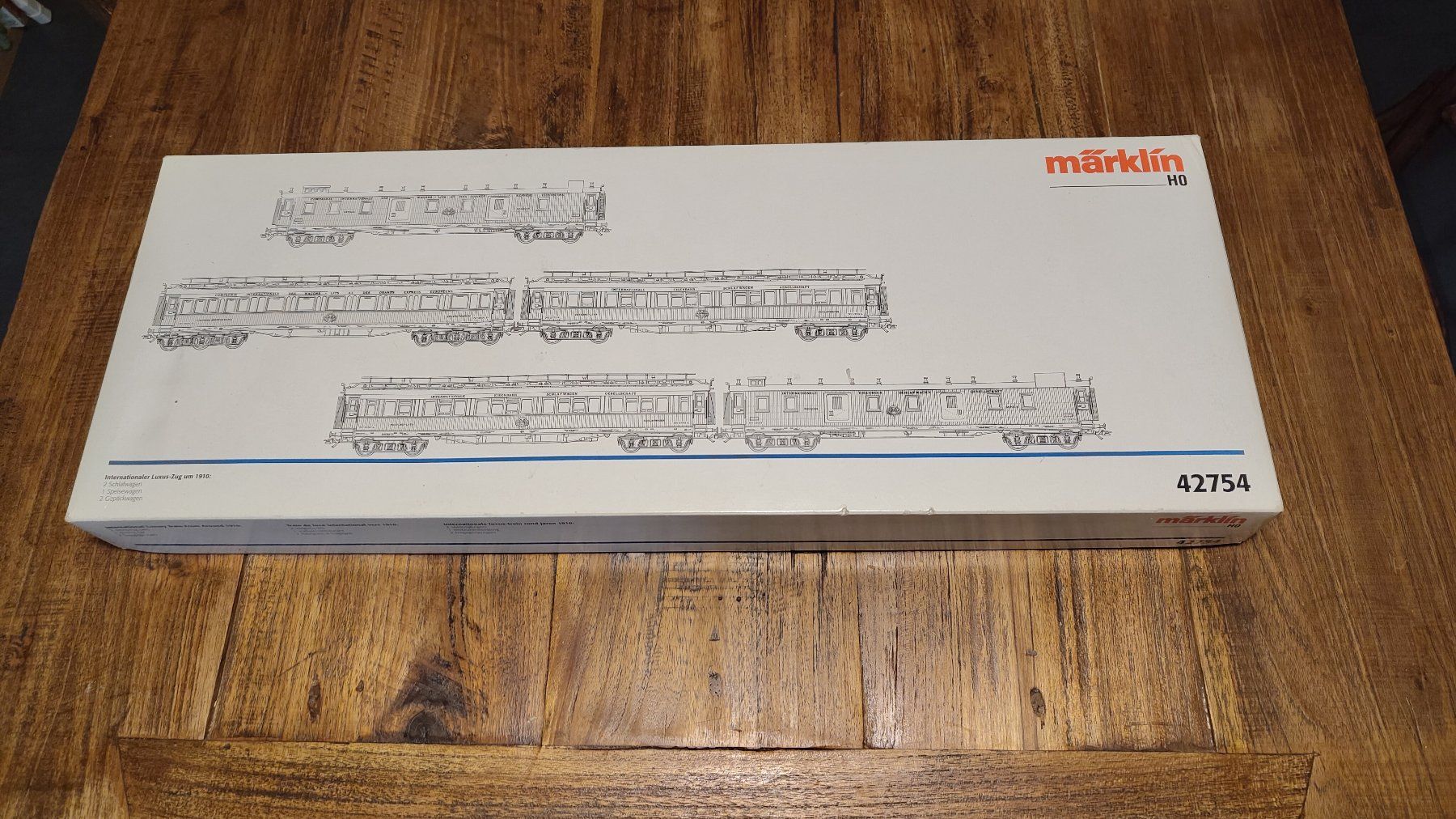 Märklin Modellini di ferrovie: Märklin 42754 Train de luxe CIWL Balkans éclairé – Usato da Bevaix venduto da matt_opp 5