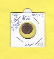 1866Räppler/u.E.unzirkuliert/Aufl. 1 Mio/Handelpreis ca550.-