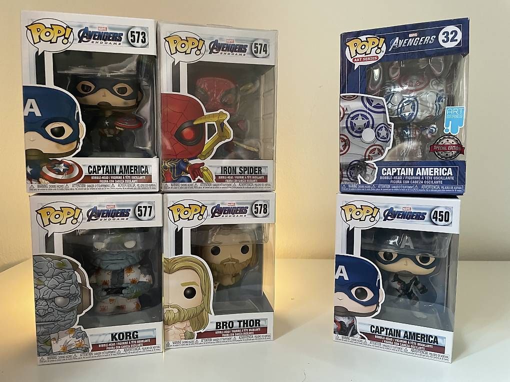 Figuren: 44 pezzi Funko Pop! Marvel Vari – Gebraucht aus Origlio von baz_rdc5