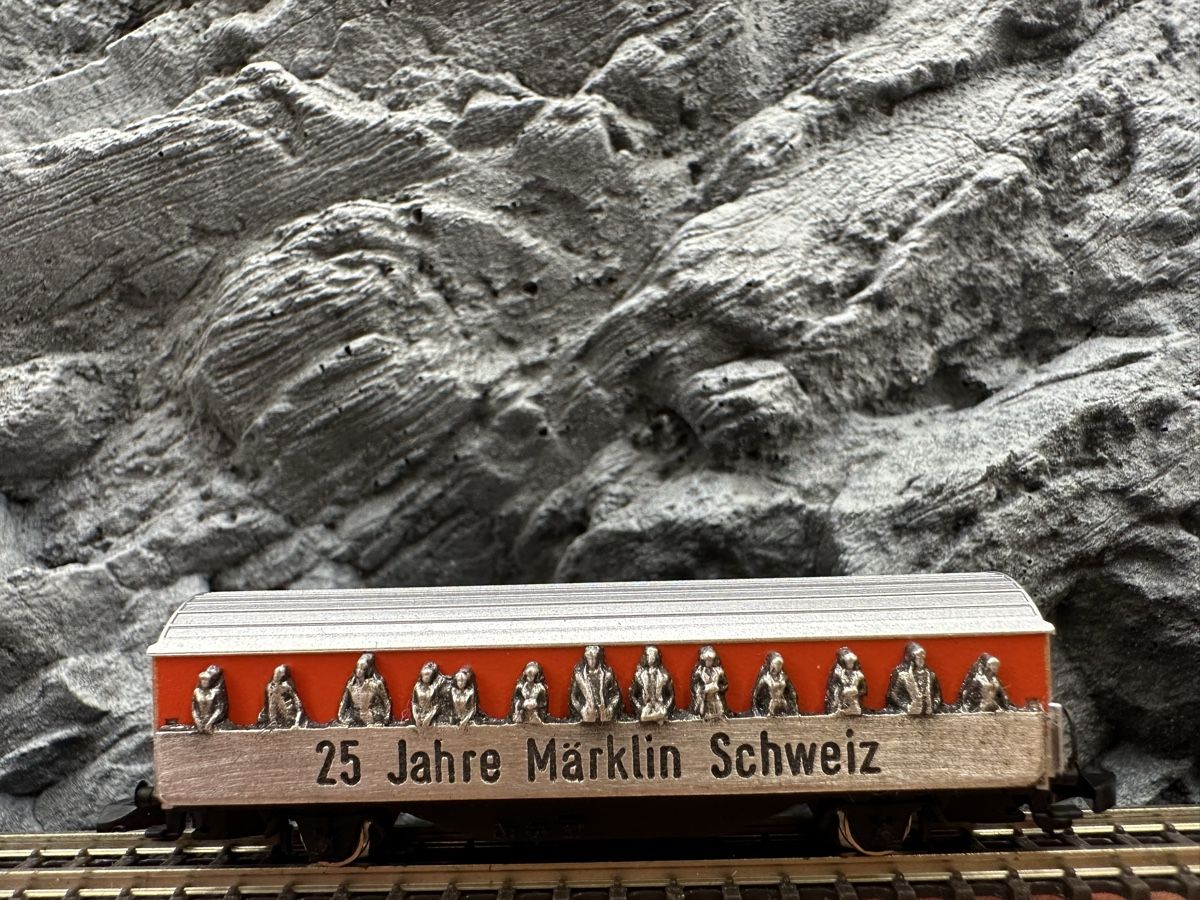Märklin Modellini di ferrovie: Märklin 8656,913 Schiebenandwagen SBB – Usato da Lupsingen venduto da New-Haven