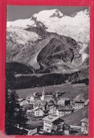 SAAS - FEE MIT FEEGLETSCHER UND ALPHUBEL, 23.7.1955