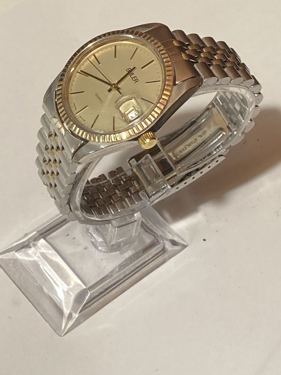 Orologi: Buler datejust look Quartz 36 mm – Usato da Glattbrugg venduto da vintagemania 7