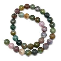 Natürliche Indische Achat Perlen - 10mm
