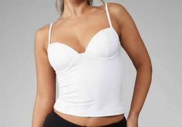 Weisses Corsagen-Top - XS  ungetragen  CHF 15.