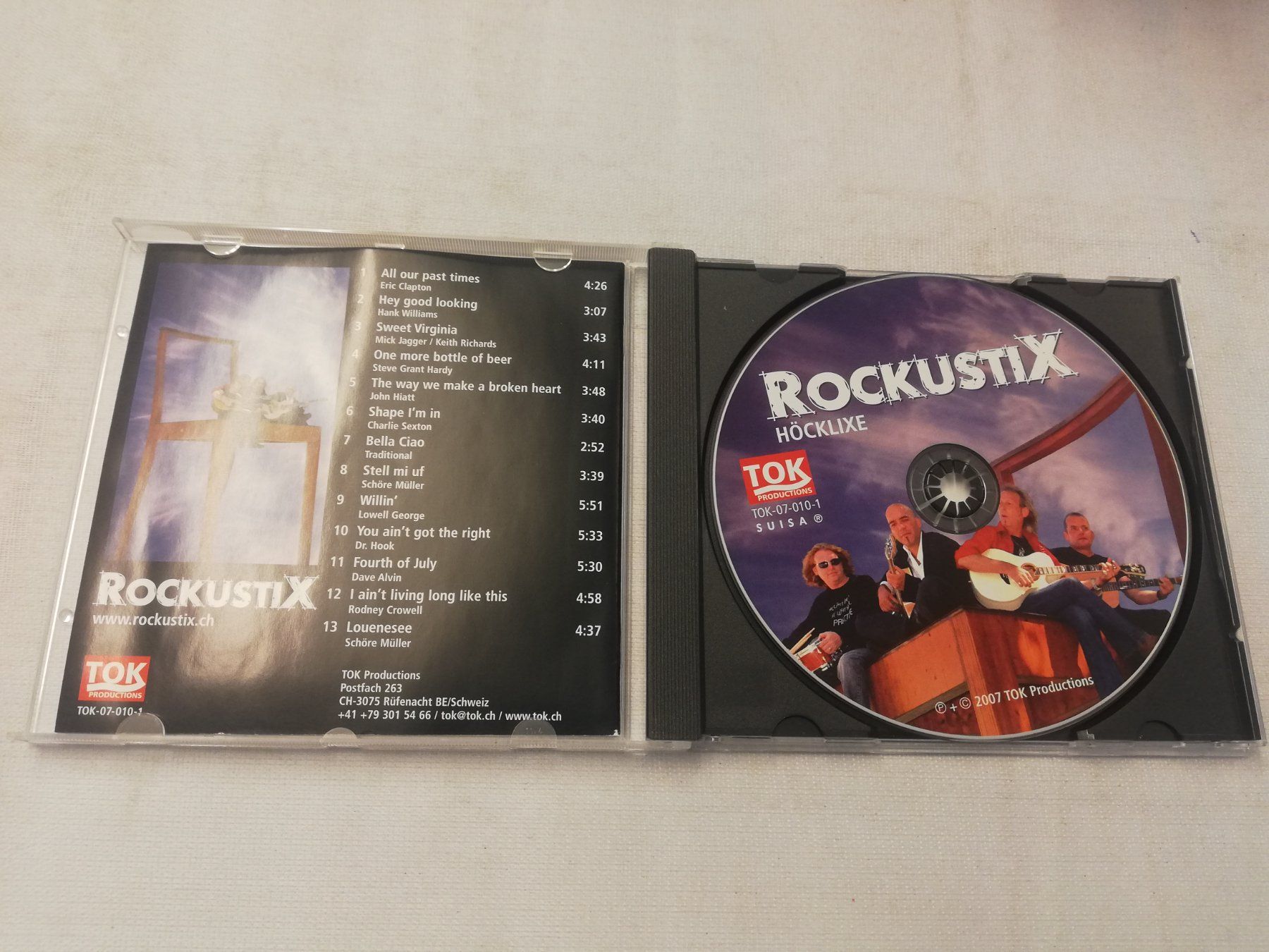 CDs: ROCKUSTIX - HÖCKLIXE – Gebraucht aus Bern von Vinylsound.ch 2
