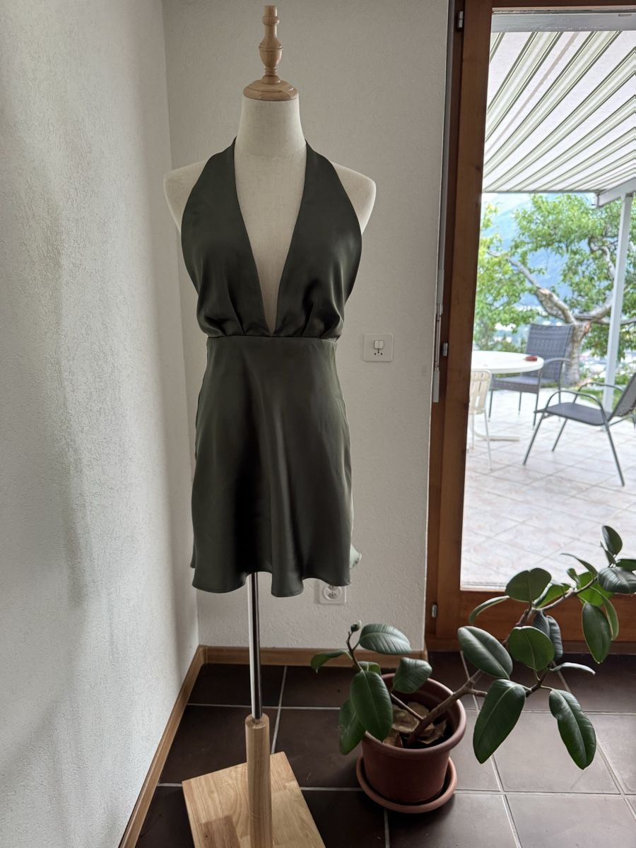 Vestiti: Halter Mini Dress, Size S, Summer, elegant Green – Nuovo e nell'imballaggio originale da Veyras venduto da ValClasse