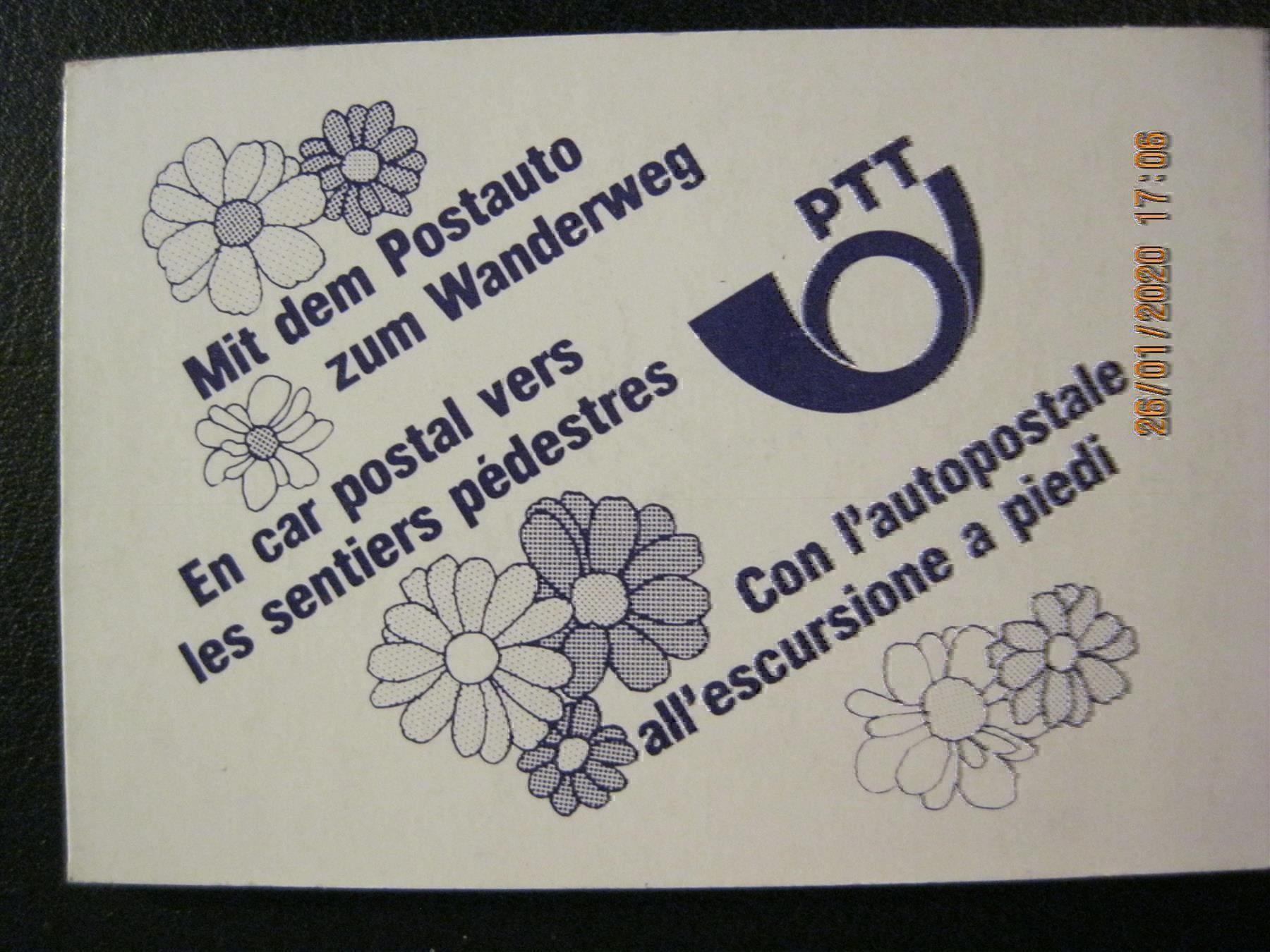 Tutti i francobolli: 1987 Posttransport Markenheft Postfrisch – Nuovo (secondo la descrizione) da Affoltern am Albis venduto da Andrezc 2
