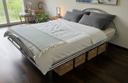 Doppelbett Chrombett 160 × 200 cm