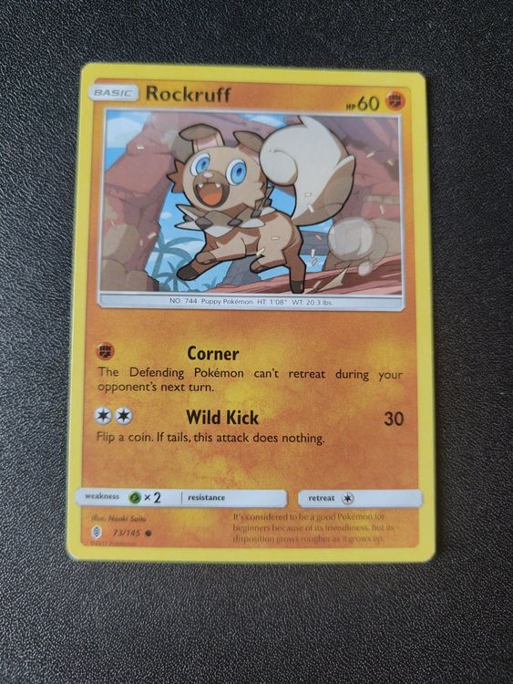 Rockruff 73/145 Pokémon SM Guardians Rising 2017 (EN) ab 1.- (Gebraucht ...