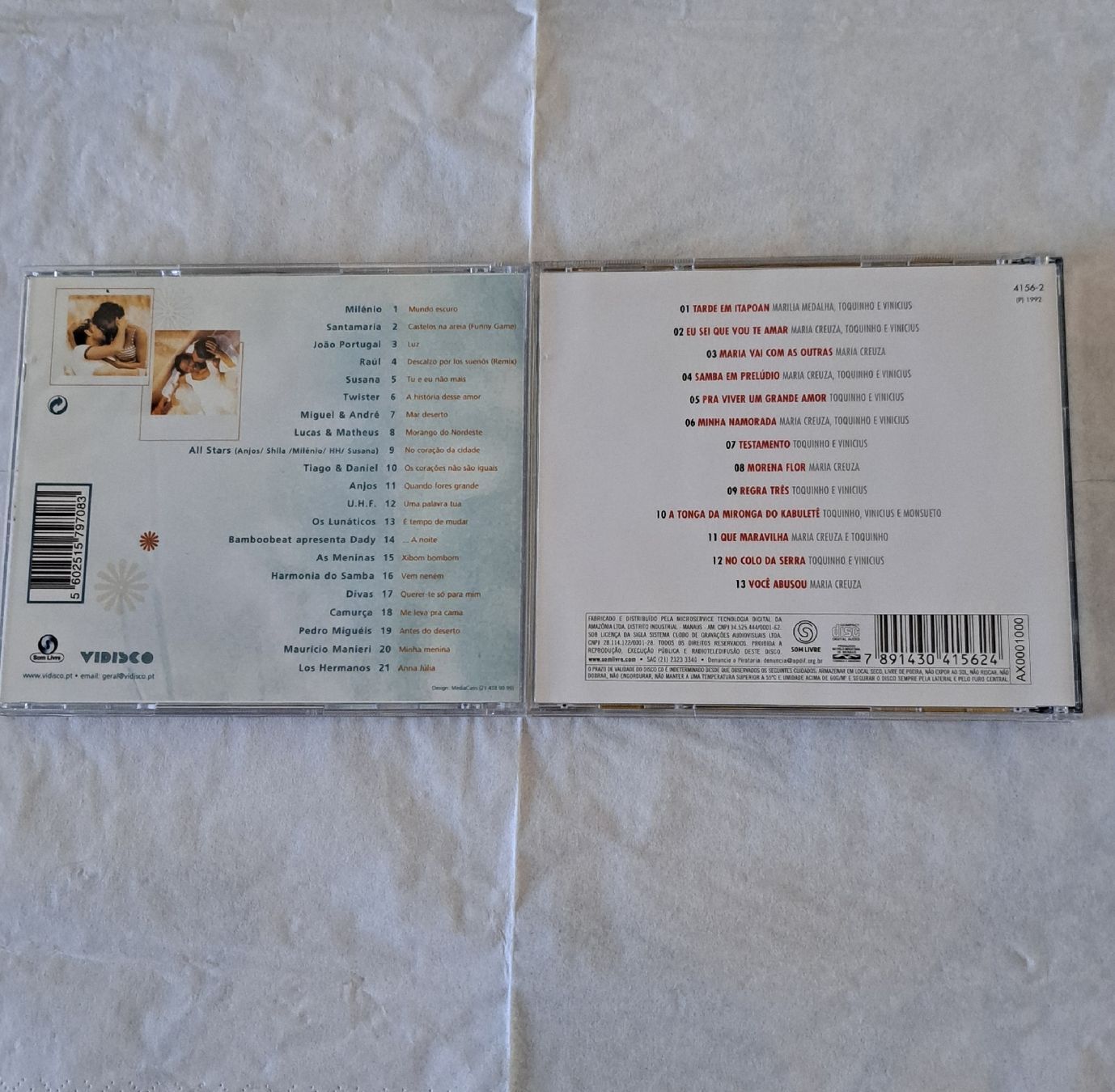 CD: 2 CDs - Brasilianische Musik / Bossa Nova – Usato da Winterthur venduto da ml2_58mm 1